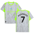 Omar Marmoush 7 Manchester City 2025-26 Third Men Jersey – Gray