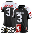 Omar Cooper Jr Jersey #3 Indiana Hoosiers 2026 CFP Final Indiana State Stitched