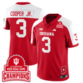 Omar Cooper Jr Jersey #3 Indiana Hoosiers 2026 Rose Bowl Game Champions Stitched