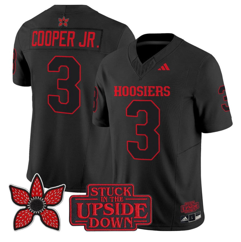 Omar Cooper Jr Jersey #3 Indiana Hoosiers Stranger Things Edition Stitched