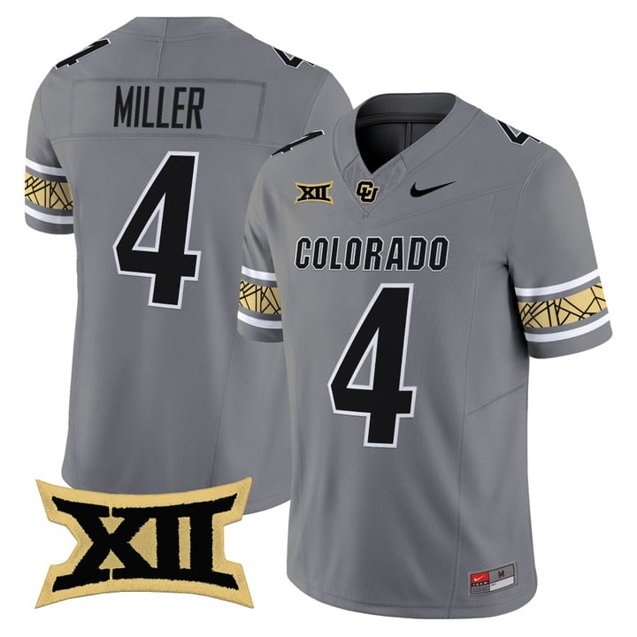 Omarion Miller Jersey #4 Colorado Buffaloes 2025 Vapor Limited V2 Stitched
