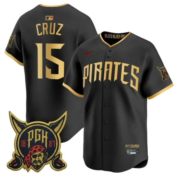 Oneil Cruz Jersey #15 Pittsburgh Pirates 2026 City Connect Stitched