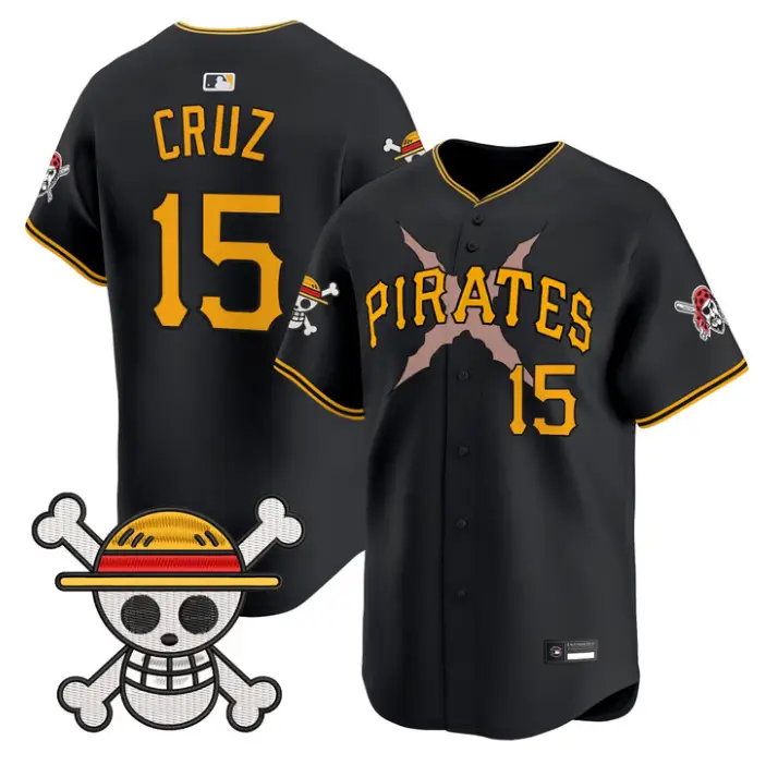 Oneil Cruz Jersey #15 Pittsburgh Pirates One Piece Premier Stitched