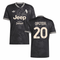 Openda 20 Juventus 2025-26 Third Match Jersey – Black