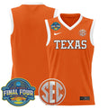 Team Jersey Texas Longhorns 2025 Sec Final Four Patch Stitched Orange