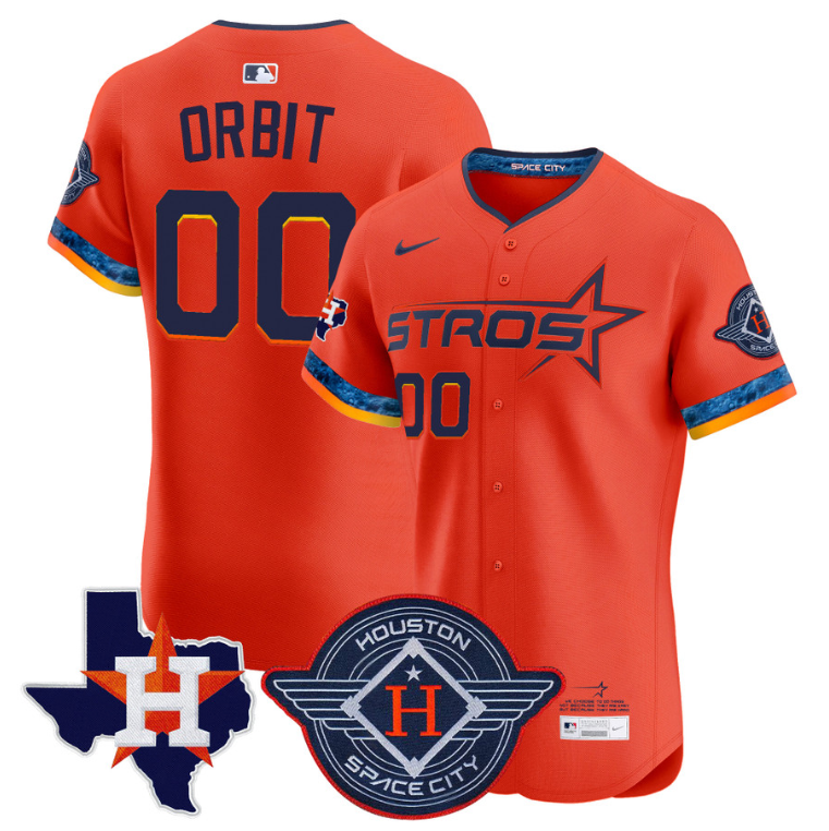 Orbit Jersey #00 Astros 2025 City Connect Mexico Vapor Premier Limited Stitched