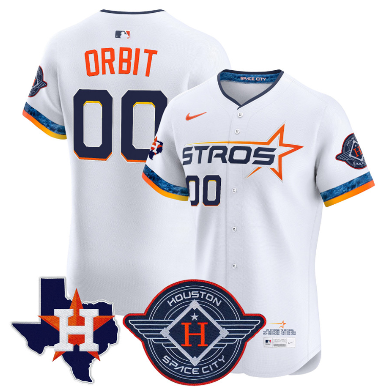 Orbit Jersey #00 Astros 2025 City Connect Mexico Vapor Premier Limited Stitched