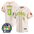 Orbit Jersey #0 Astros Orbit Patch Vapor Premier Limited V2 Stitched