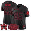 Oregon Jersey #25 Oregon Ducks Stranger Things Edition Vapor Limited Stitched