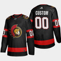 Ottawa Senators Custom 2020-21 Player Home Stitched NHL Jersey Black Stitched