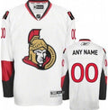 Ottawa Senators Customized White Jersey Stitched