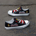 Ottawa Senators Low Top Canvas Sport Sneakers Shoes For Men Women Fans