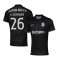 Ousmane Diomande 26 Sporting CP 2025-26 Away Match Jersey – Black