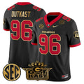 OutKast Jersey #96 Outkast x Georgia Bulldogs Vapor Limited Stitched