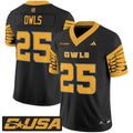 Owls Jersey #25 Kennesaw State Owls 2025 Vapor Limited Stitched