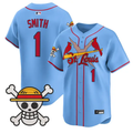 Ozzie Smith Jersey #1 St. Louis Cardinals One Piece Premier Stitched