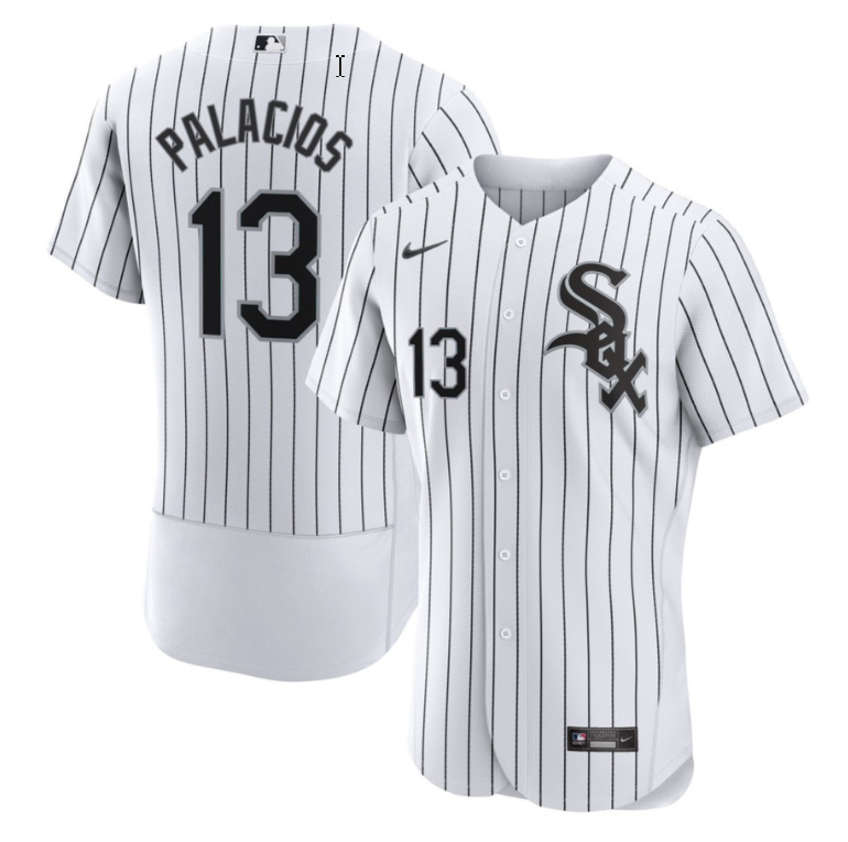 PALACIOS #13 Chicago White Sox White Jersey - All Stitched