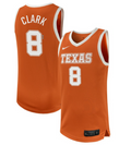 Preston Clark Jersey #8 Texas Longhorns NIL Basketball Texas Orange