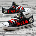 PUG Canvas Sneakers Shoes For Men Women Fans
