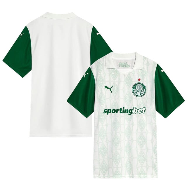 Palmeiras 2025-26 Away Match Jersey – White