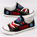 Paris Saint-Germain Football Club Low Top Canvas Sport Sneakers Shoes For Men Women Fans