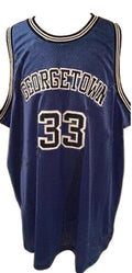 Patrick Ewing Jersey #33 College Basketball Blue