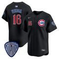 Patrick Wisdom Jersey #16 Chicago Cubs Blue Alternate Vapor Premier Limited Stitched