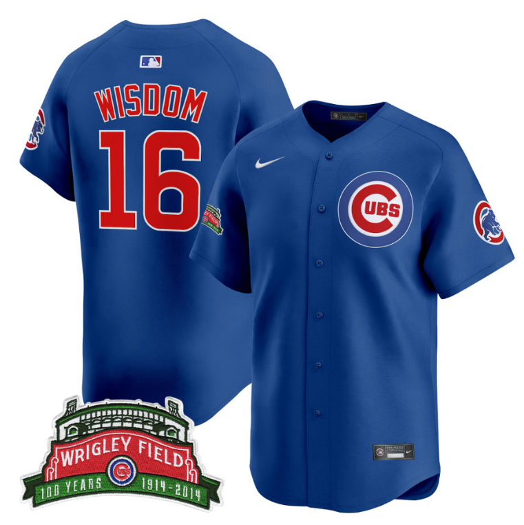 Patrick Wisdom Jersey #16 Chicago Cubs Tokyo Series 2025 Vapor Premier Limited Stitched