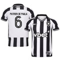 Patrick de Paula #6 Botafogo 2025-26 Home Jersey – Black White