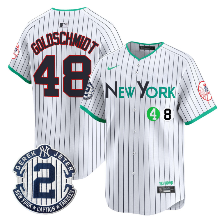 Paul Goldschmidt Jersey #48 New York Yankees City Connect Vapor Premier Limited Stitched