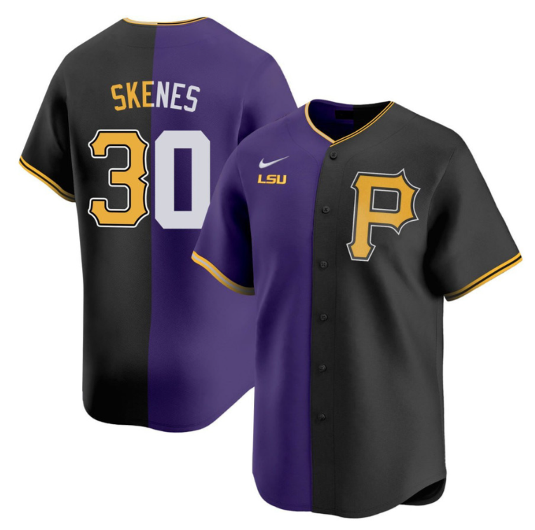 Paul Skenes Jersey #30 Pittsburgh Pirates - All Stitched