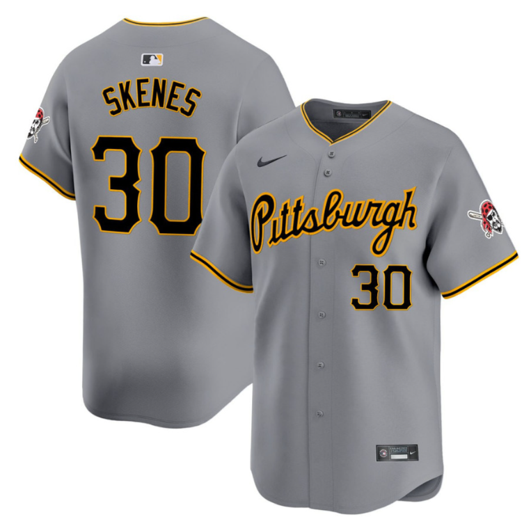 Paul Skenes Jersey #30 Pittsburgh Pirates - All Stitched