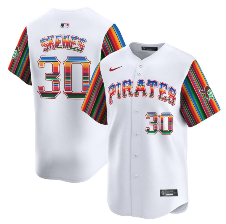Paul Skenes Jersey #30 Pittsburgh Pirates - All Stitched
