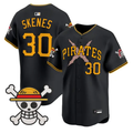 Paul Skenes Jersey #30 Pittsburgh Pirates One Piece Premier Stitched