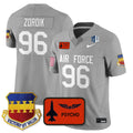 Payton Zdroik Jersey #96 Air Force 2025 Honor F-16 Stitched