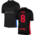 Pedri #8 Barcelona x Travis Scott 2025 Away Jersey – Black