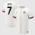 Pedro Neto 7 Chelsea 2025-26 Away Jersey – White