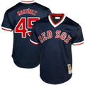Pedro Martínez Jersey #45 Boston Red Sox Throwback Cooperstown Stitched