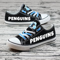 Penguins Canvas Sneakers Shoes For Men Women Fans
