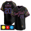 Pete Alonso Jersey #20 New York Mets Subway Style Vapor Premier Limited Stitched