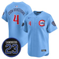 Pete Crow-Armstrong Jersey #4 Chicago Cubs Ryne Sandberg Tribute
