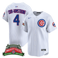 Pete Crow-Armstrong Jersey #4 Chicago Cubs Wrigley Field Style Premier Limited Stitched