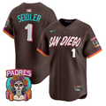 Peter Seidler Jersey #1 San Diego 2026 City Connect Vapor Stitched