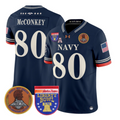 Phil McConkey Jersey #80 Navy Midshipmen 250th 2026 Liberty Bowl Stitched Navy