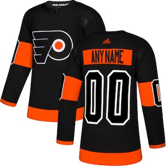 Philadelphia Flyers adidas Black Alternate Custom Jersey Stitched