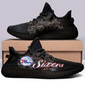 Philadelphia 76ers NBA 350v Yeezy Sneakers For Men Women Fans