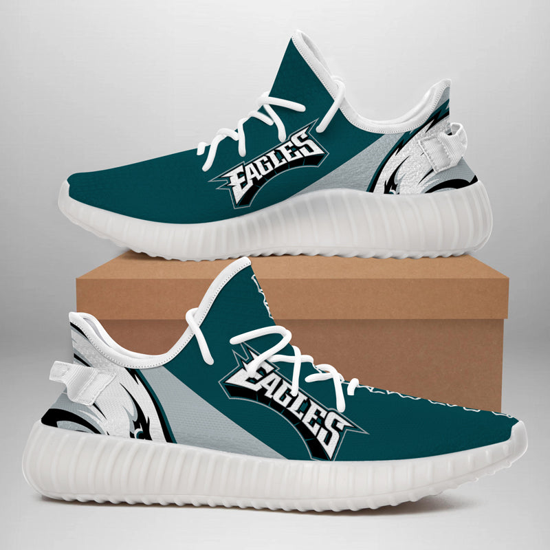 Philadelphia Eagles NFL 350v Yeezy Sneakers For Men Women Fans