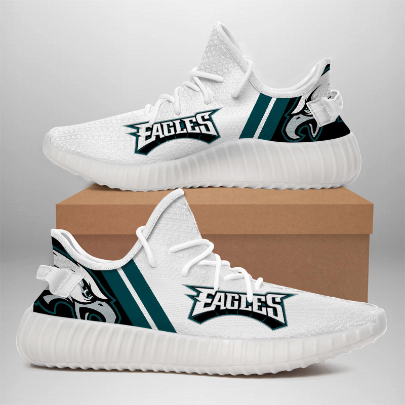 Philadelphia Eagles NFL 350v Yeezy Sneakers For Men Women Fans