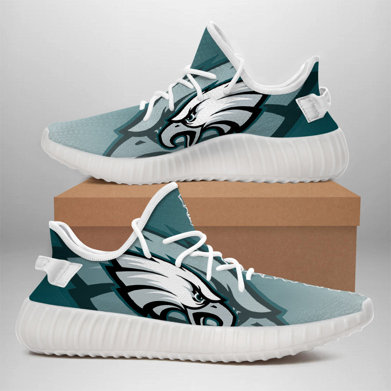 Philadelphia Eagles NFL 350v Yeezy Sneakers For Men Women Fans