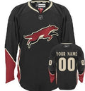 Phoenix Coyotes Customized Black Third Jersey Stitched